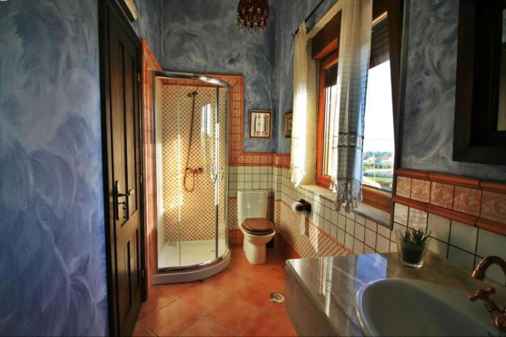 Casa Os Castelos Ribeira Esterno foto